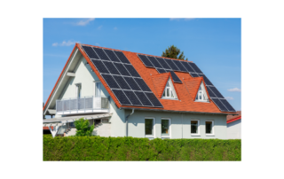 Solar Panels On A Home