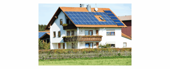 Solar Panels On A Home