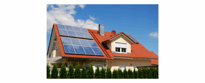 Solar Panels On A Home