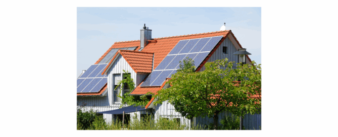 Solar Panels On A Home