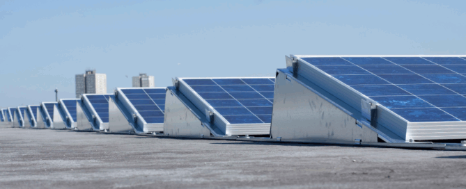 Commercial rooftop solar panels installed by Sun Energy Today in Arizona, highlighting 2025 business tax incentives and energy savings.