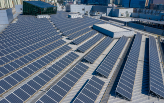 Sun Energy Today commercial rooftop solar panel installation showcasing large-scale renewable energy solutions for businesses and sustainability.