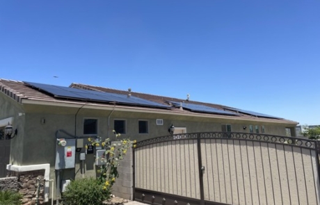 Sun Energy Today residential rooftop solar panel installation on single-story home, generating clean renewable energy. Sun Energy Today residential rooftop solar panel installation on single-story home, generating clean renewable energy.