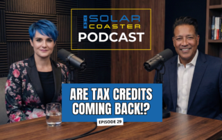 tax credits coming back? Episode 29