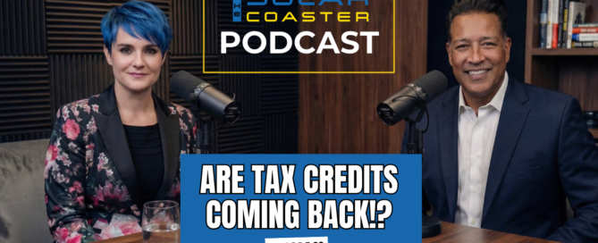 tax credits coming back? Episode 29